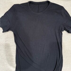 lululemon athletica Black Short Sleeve Tee